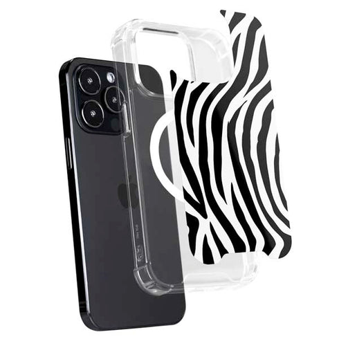 Zebra Print iPhone 16 Pro MagSafe Case